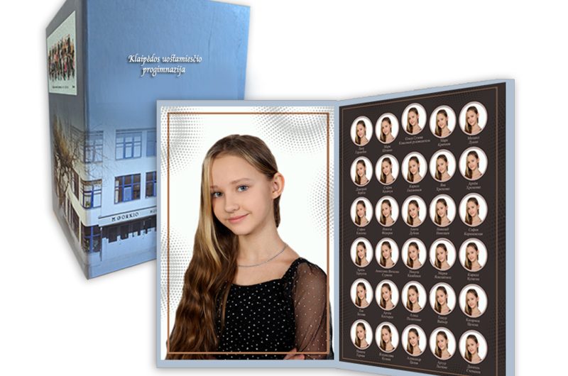 2 dalių vinjetė su vaizdu ant viršelio